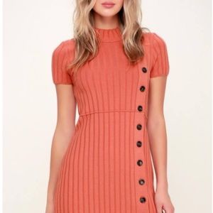 Pretty Knit Sweater Free People Dress